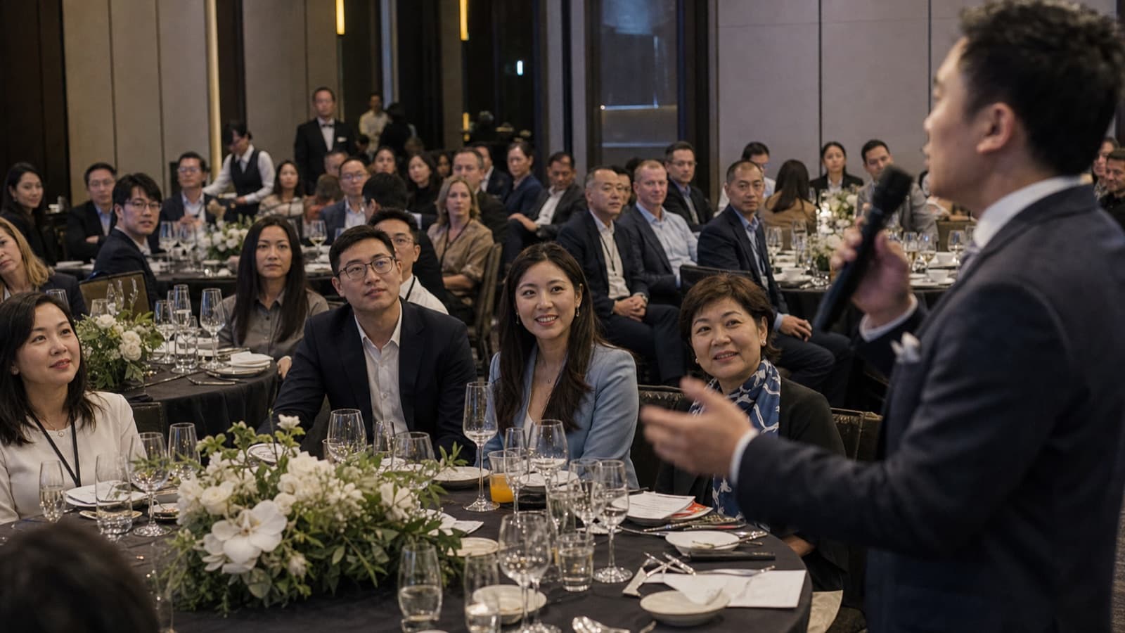Case Study: A Chatswood Tech Company Booked a Bilingual MC for Their EOFY Party — Their Shanghai Clients Stayed Through the Speeches for the First Time